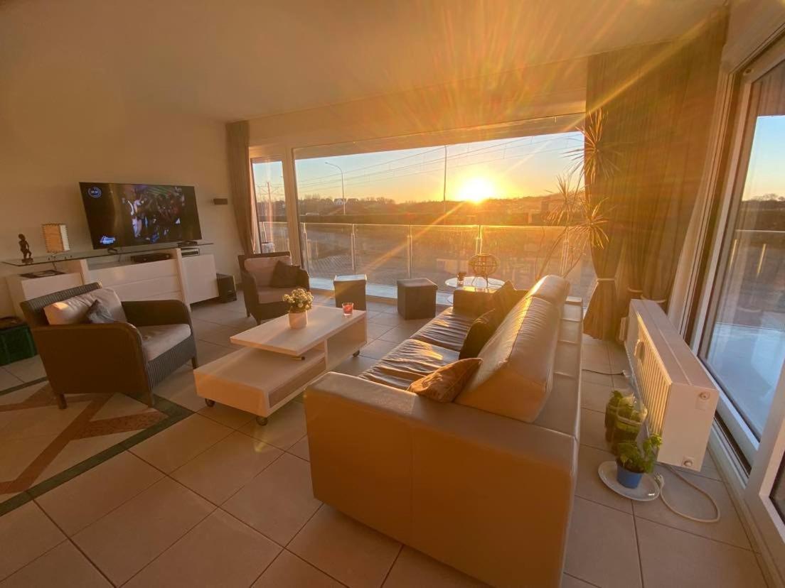 Seadream - Modern, Sunny With Big Terraces & Open View - Very Close To Sea, Beach, Shops, Restaurants & Beach Bars Nieuport Extérieur photo